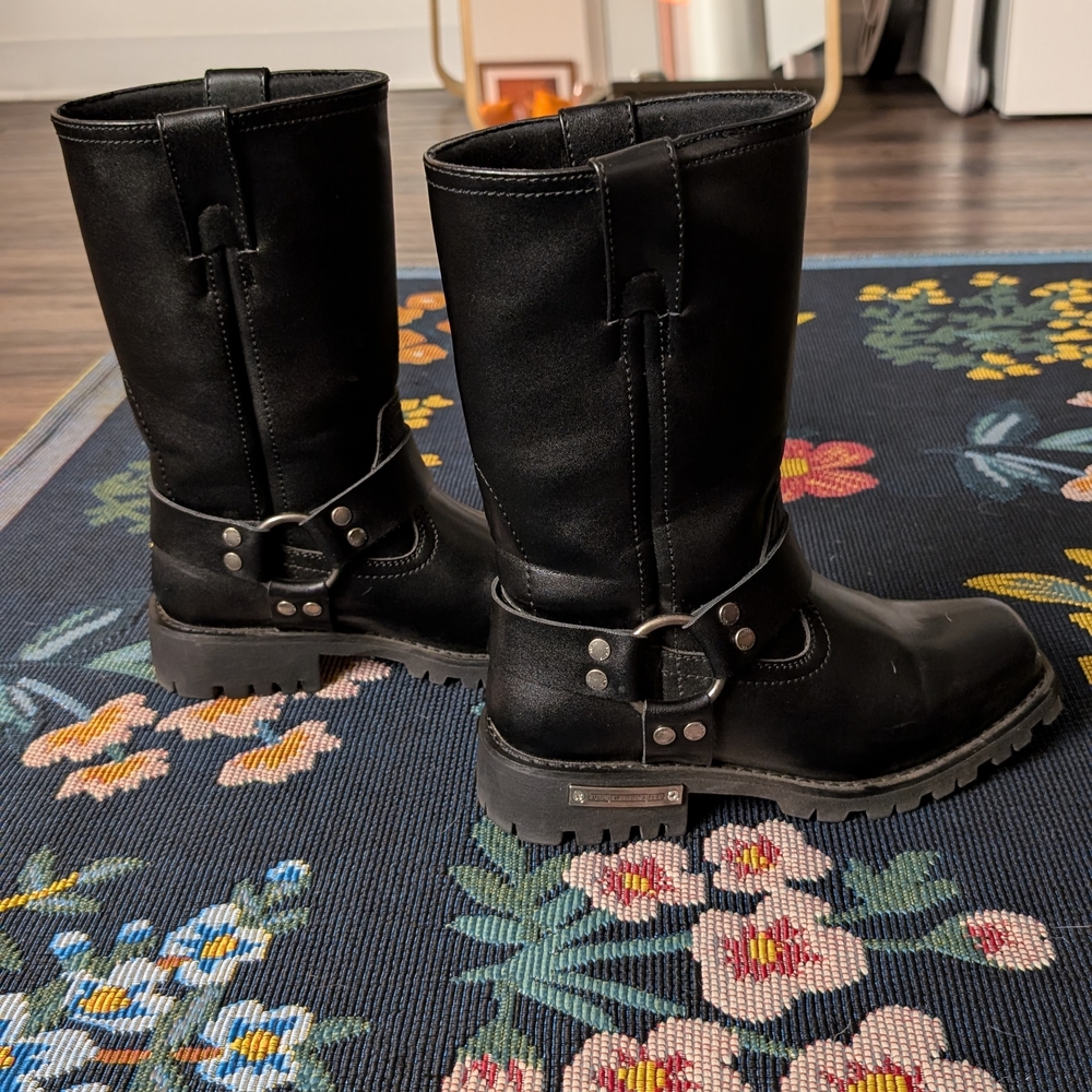 Black Harness Boots - Picture 5 of 6